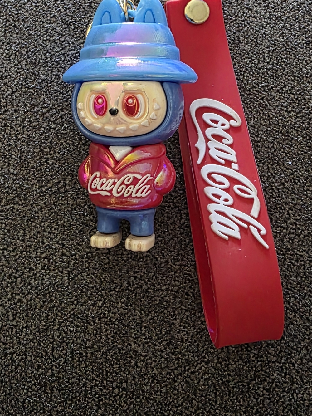 Coca Cola Labubu Keychain